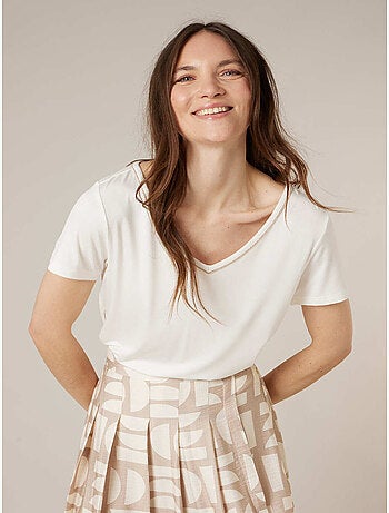 T-shirt femme fluide 'Deeluxe'