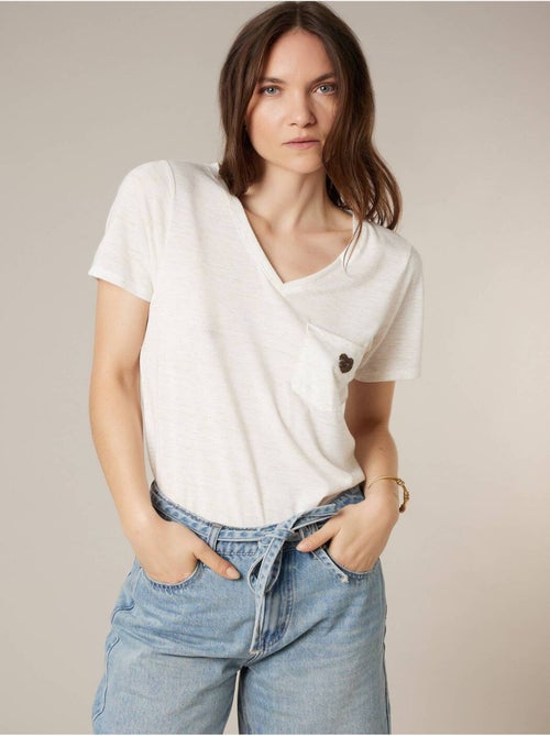 T-shirt femme fluide 'Deeluxe' - Kiabi