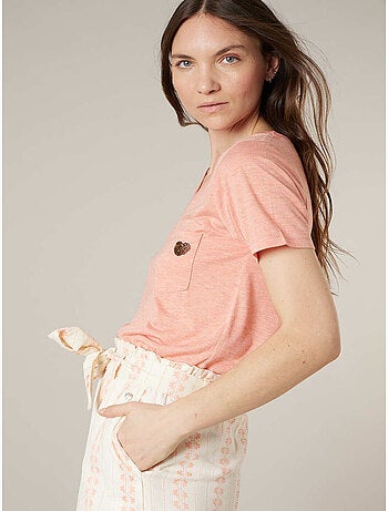 T-shirt femme fluide 'Deeluxe'