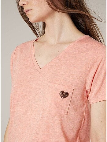 T-shirt femme fluide 'Deeluxe'