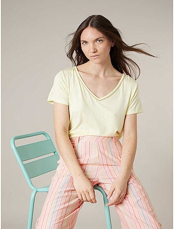 T-shirt femme fluide 'Deeluxe'