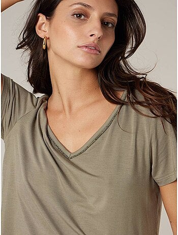 T-shirt femme fluide 'Deeluxe'