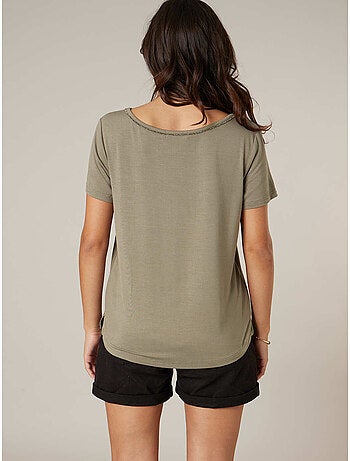 T-shirt femme fluide 'Deeluxe'