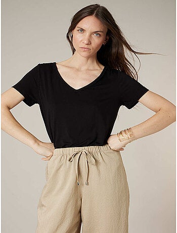 T-shirt femme fluide 'Deeluxe'