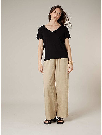 T-shirt femme fluide 'Deeluxe'