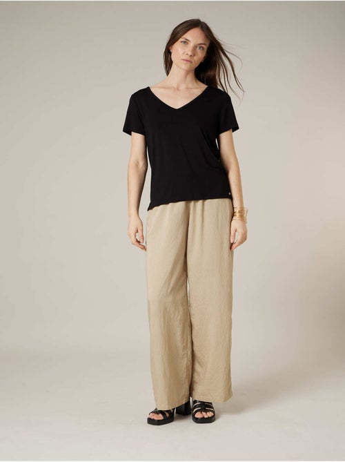 T-shirt femme fluide 'Deeluxe' - Kiabi