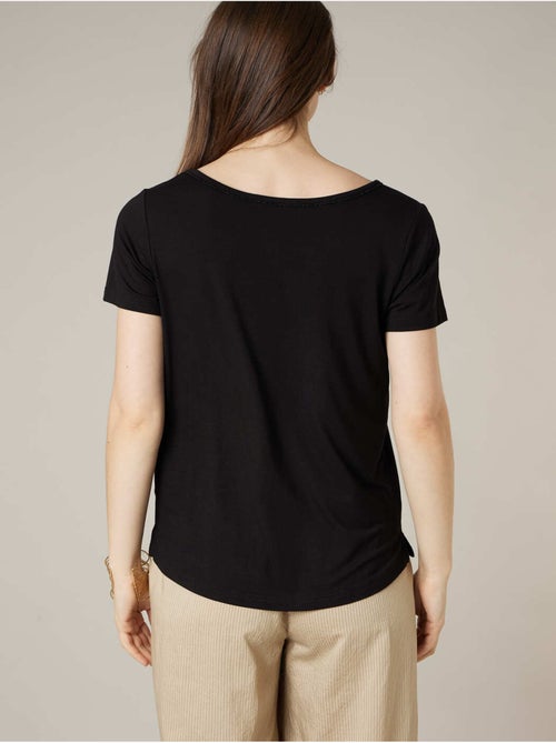 T-shirt femme fluide 'Deeluxe' - Kiabi