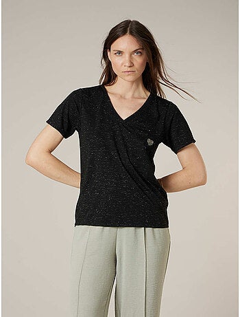 T-shirt femme fluide 'Deeluxe'