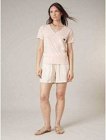 T-shirt femme fluide 'Deeluxe'