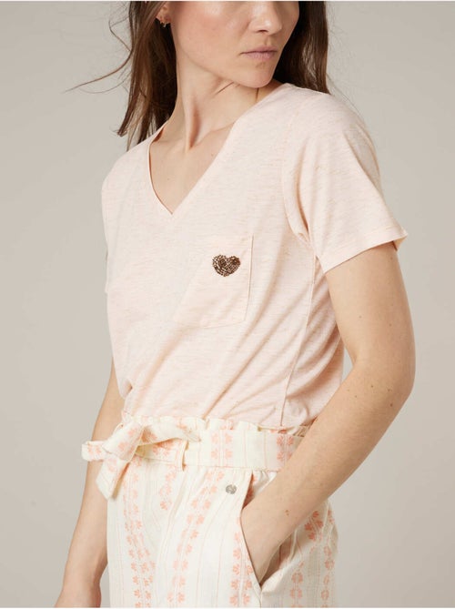T-shirt femme fluide 'Deeluxe' - Kiabi