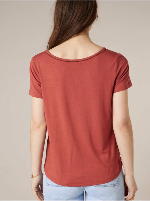 T-shirt femme fluide 'Deeluxe' - Kiabi