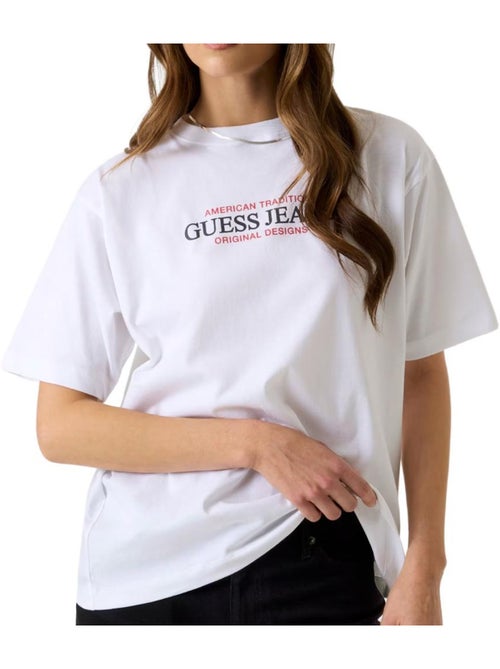 T-Shirt Femme Guess American - Kiabi