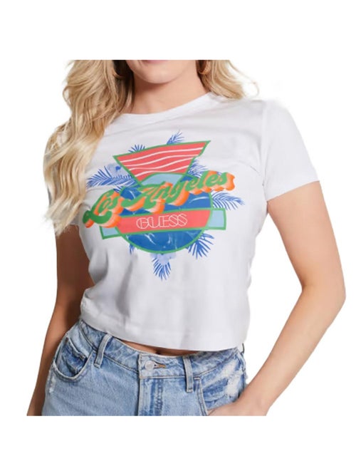 T-shirt Femme Guess - Kiabi