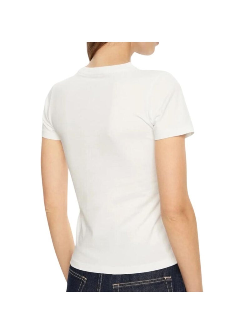 T-shirt Femme Guess Blanc - Kiabi