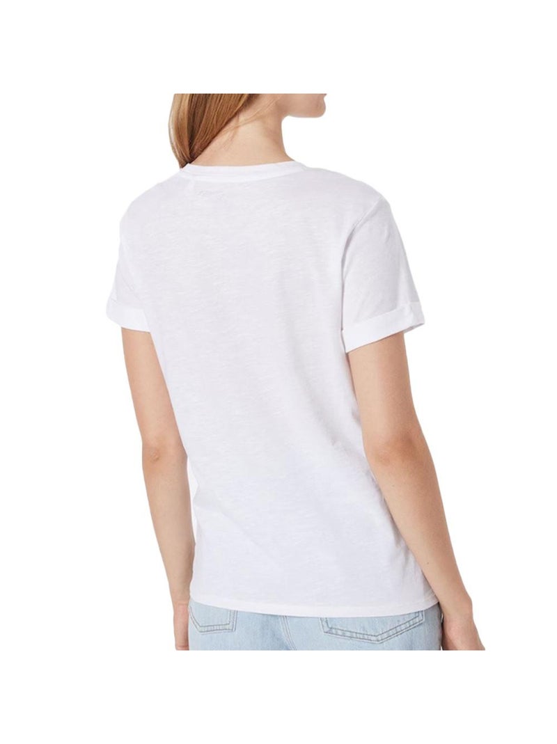 T-shirt Femme Guess Blanc - Kiabi