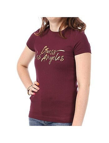 T-shirt Femme Guess Gold