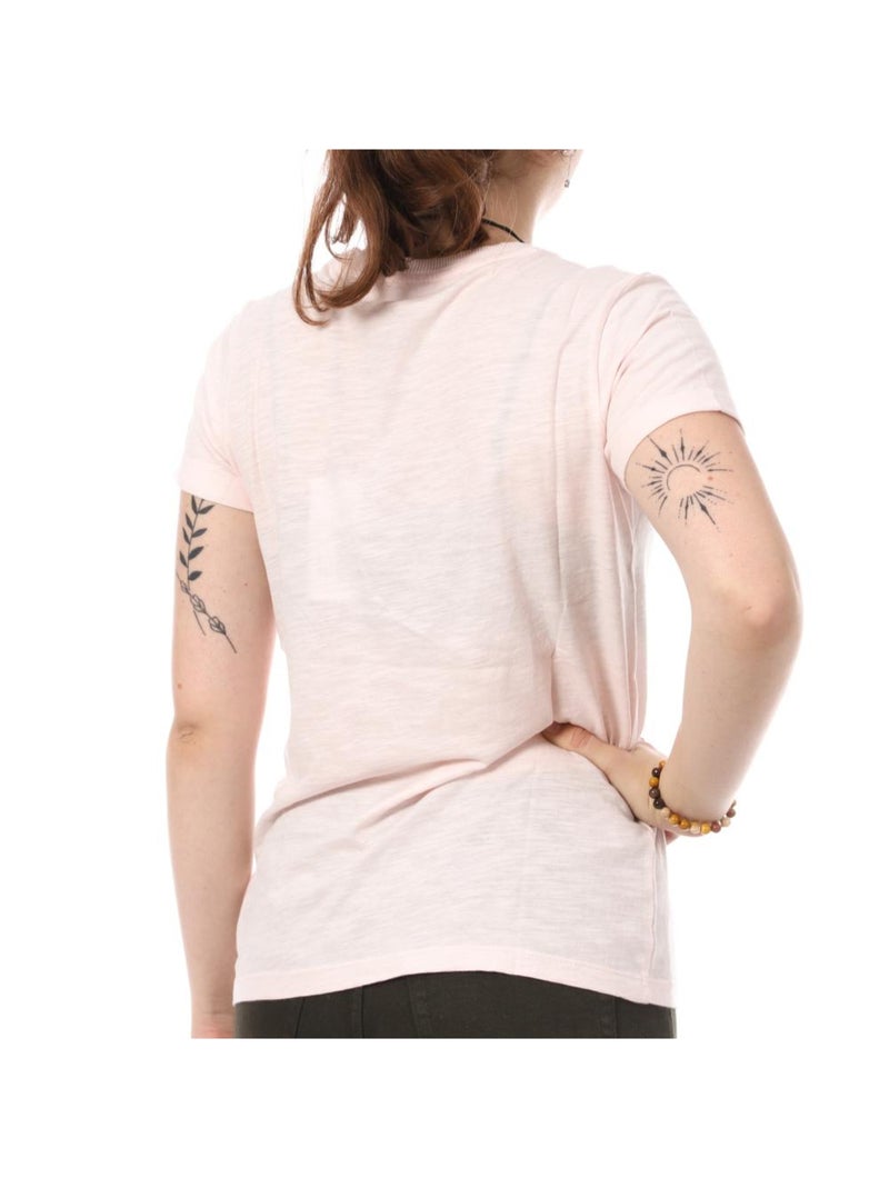T-shirt Femme Guess Rose - Kiabi