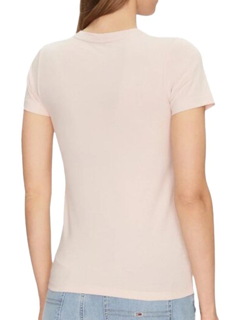 T-shirt Femme Guess Rose - Kiabi