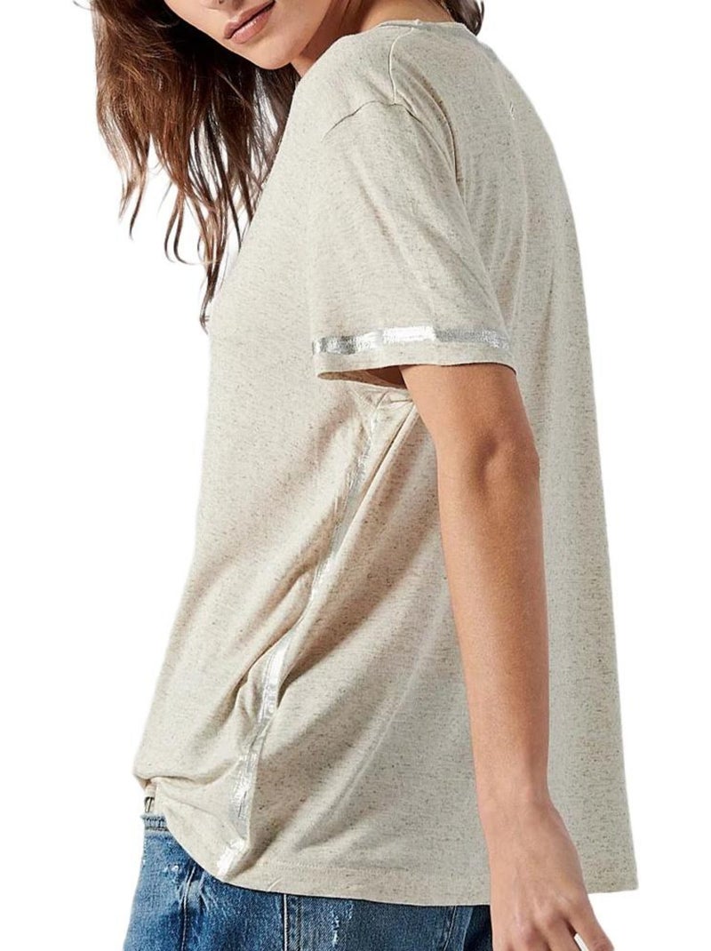 T-shirt femme kaporal Beige - Kiabi