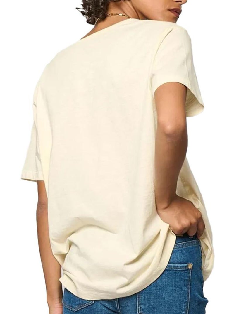 T-shirt femme kaporal Beige - Kiabi