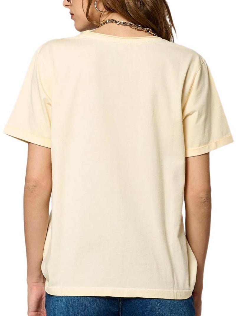 T-Shirt Femme Kaporal Beige - Kiabi