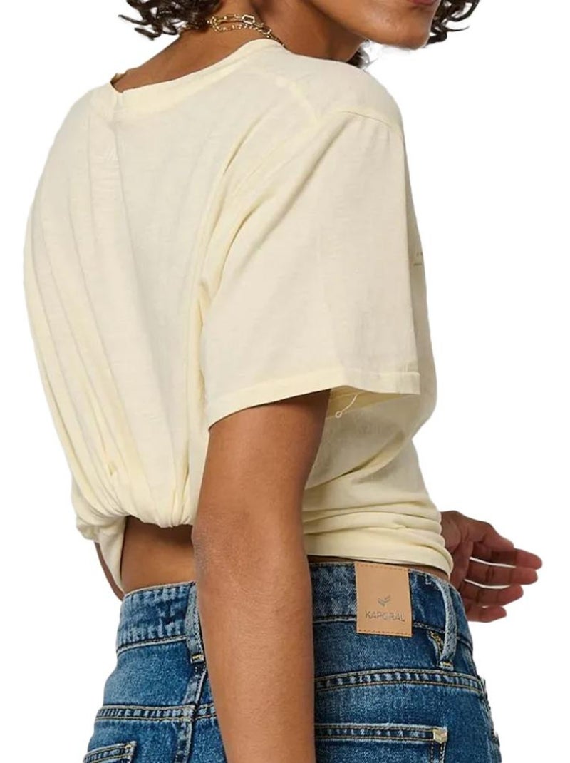 T-shirt Femme Kaporal Beige - Kiabi