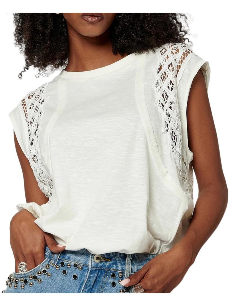 T-shirt femme kaporal Blanc - Kiabi