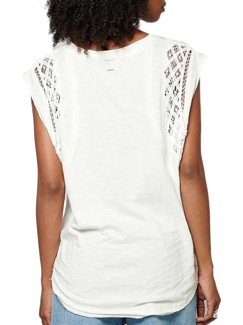 T-shirt femme kaporal Blanc - Kiabi