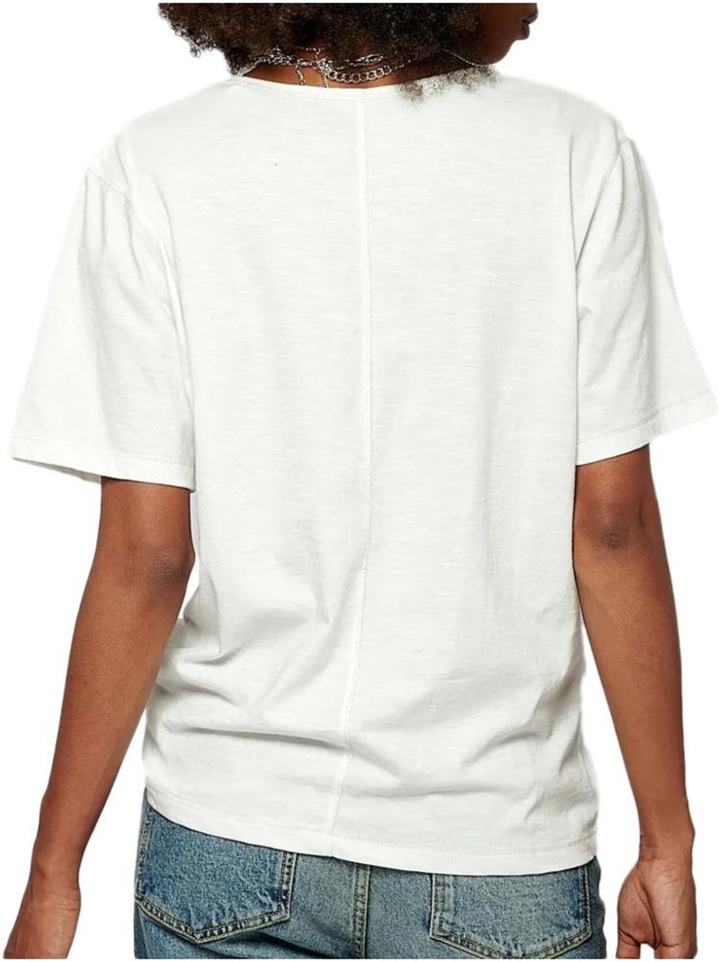 T-shirt Femme Kaporal Blanc - Kiabi