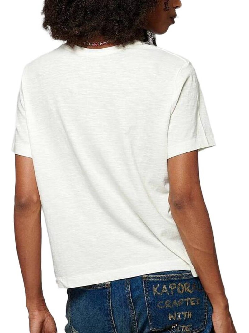 T-shirt Femme Kaporal Blanc - Kiabi