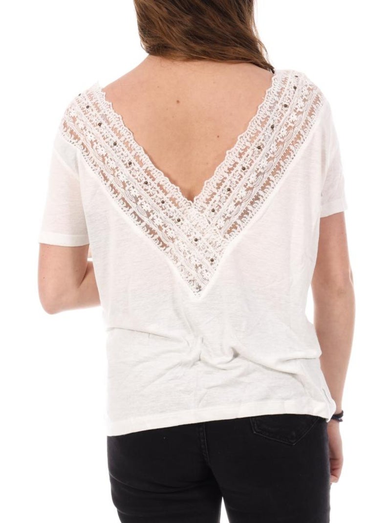 T-Shirt Femme Kaporal Blanc - Kiabi