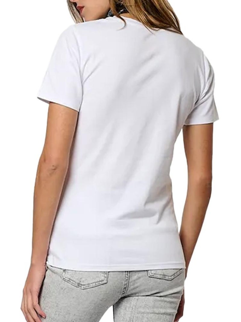 T-shirt Femme Kaporal Blanc - Kiabi