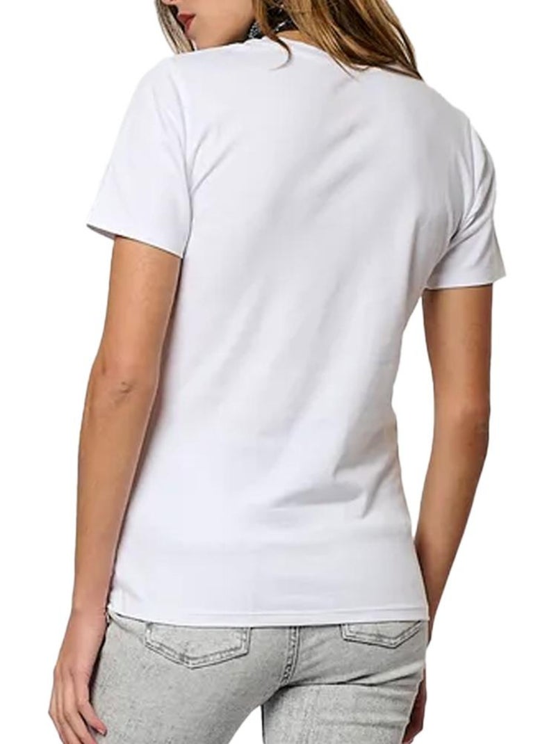 T-shirt Femme Kaporal Blanc - Kiabi