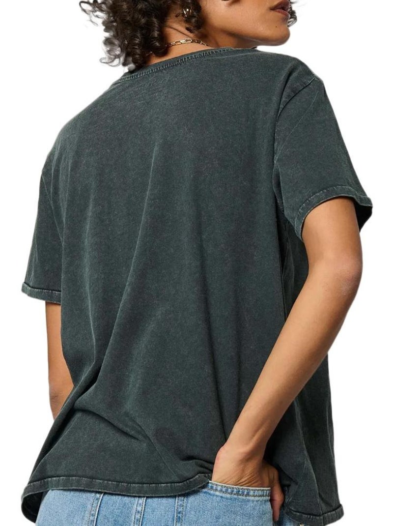 T-shirt Femme Kaporal Gris Argenté - Kiabi
