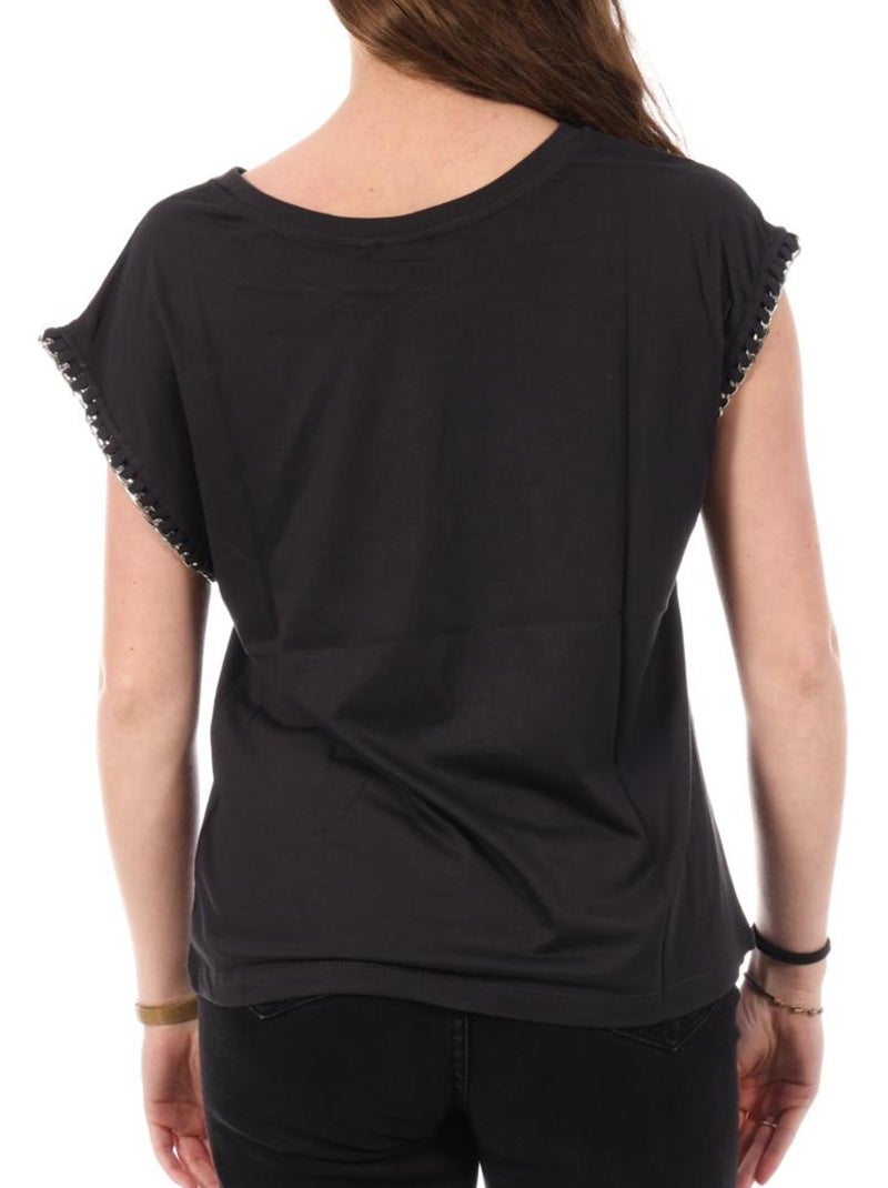 T-Shirt Femme Kaporal Noir - Kiabi