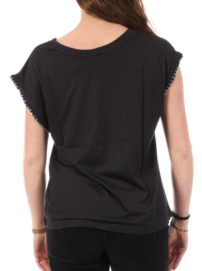 T-Shirt Femme Kaporal Noir - Kiabi