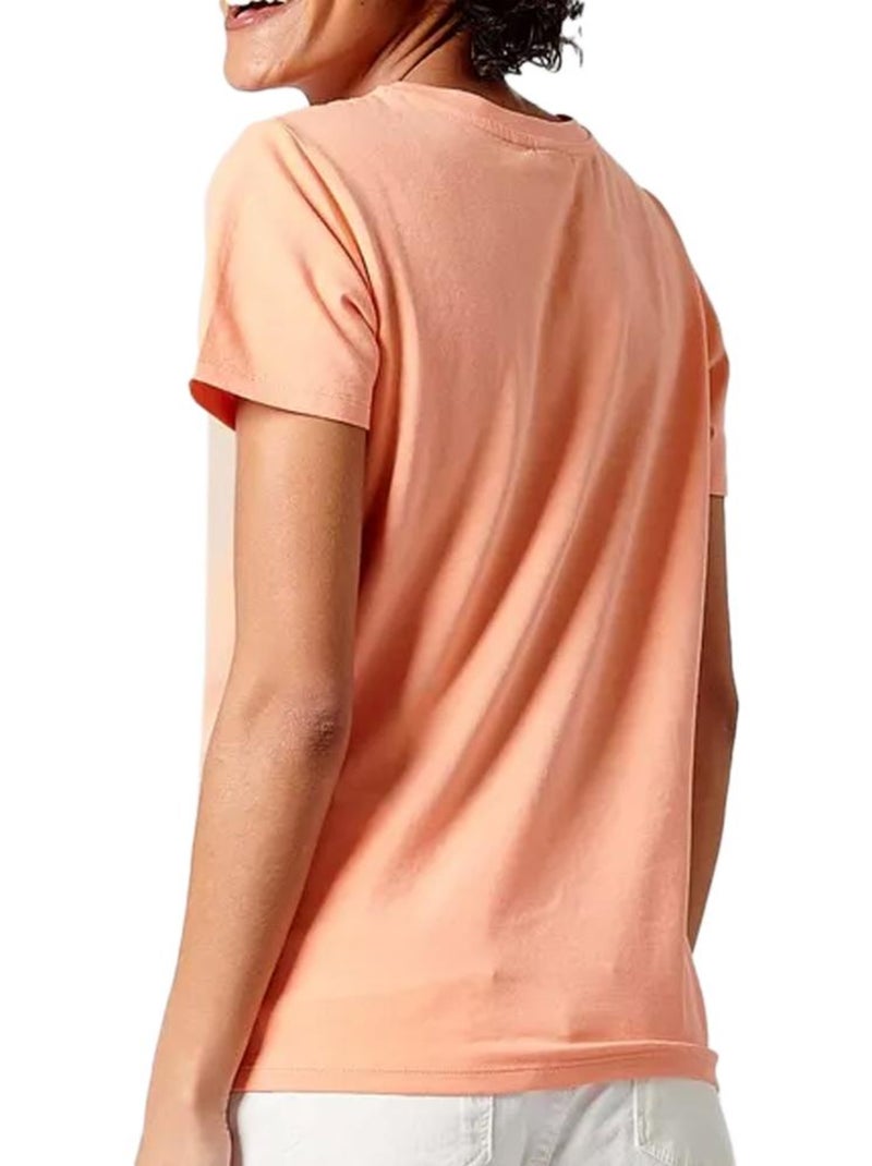 T-shirt Femme Kaporal Orange - Kiabi