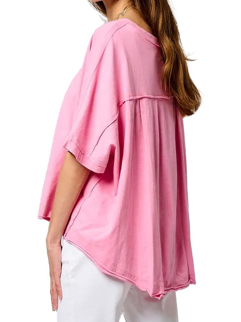 T-shirt Femme Kaporal Rose - Kiabi