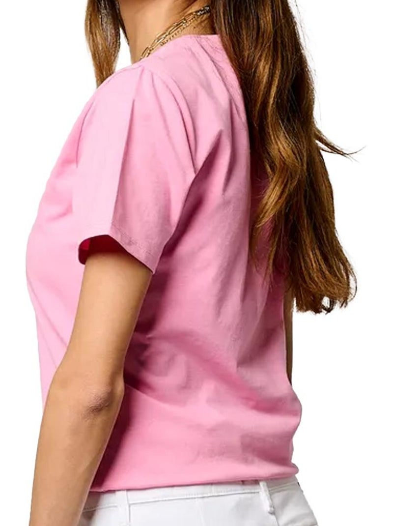 T-shirt femme kaporal Rose - Kiabi