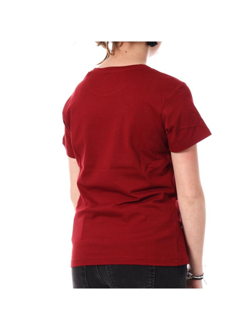T-shirt Femme Kaporal Rouge - Kiabi