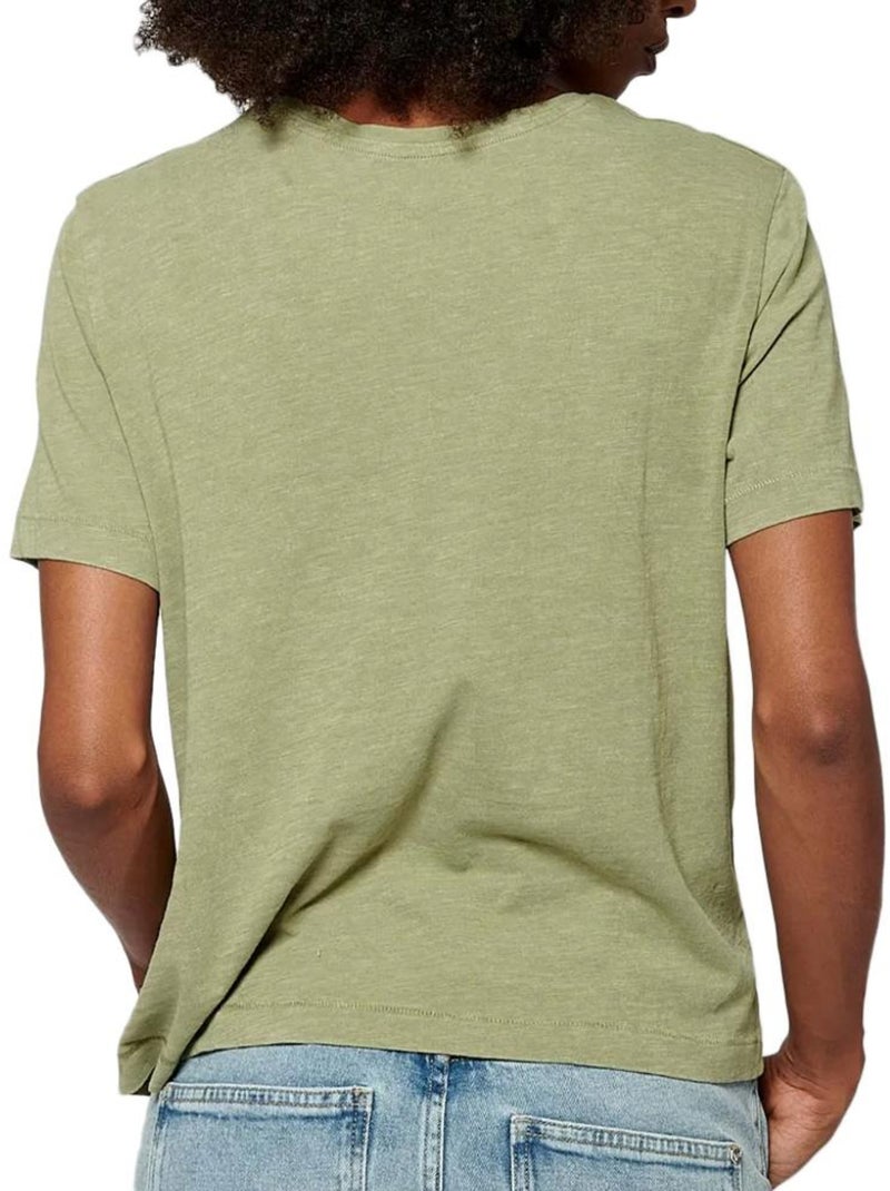 T-Shirt Femme Kaporal Vert kaki clair - Kiabi