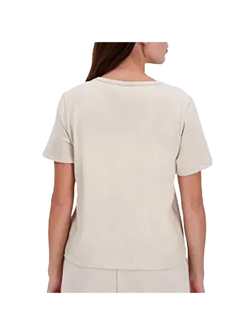 T-Shirt Femme Le Coq Sportif Beige - Kiabi