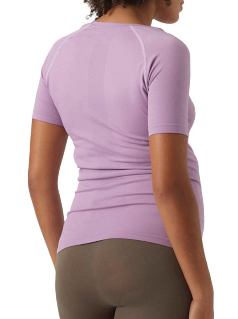 T-Shirt Femme Mamalicious Violet - Kiabi