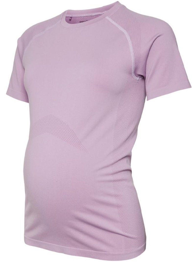 T-Shirt Femme Mamalicious Violet - Kiabi