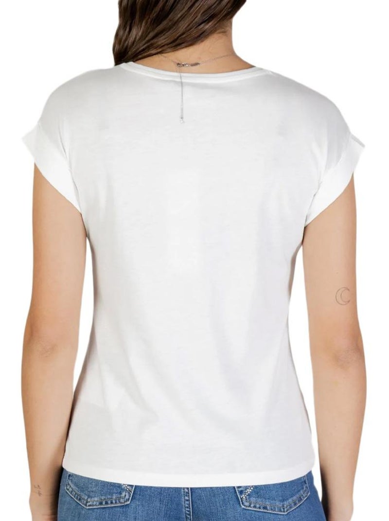 T-Shirt  Femme Morgan DLOUP Blanc - Kiabi