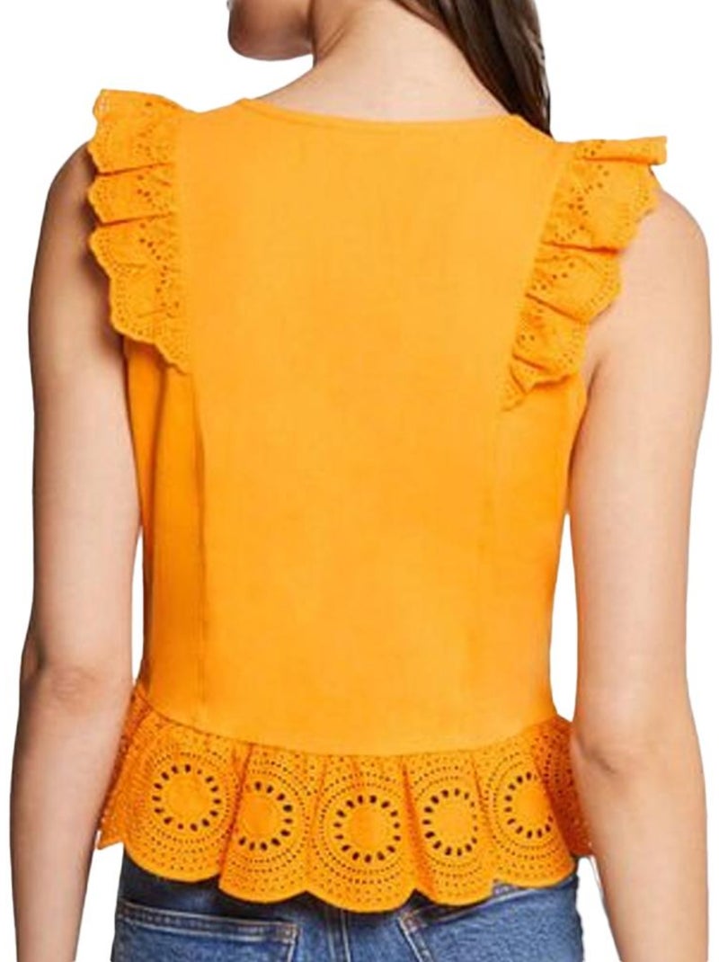 T-shirt  Femme Morgan Doday1 Jaune - Kiabi