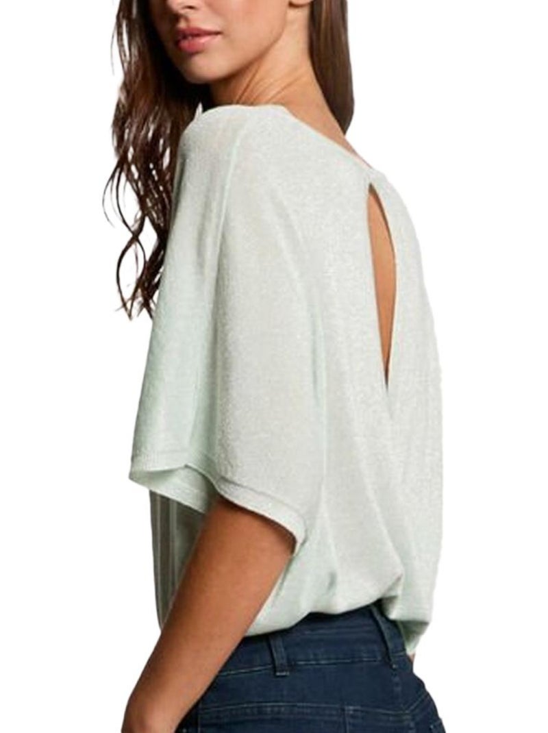 T-Shirt  Femme Morgan MDIX Vert - Kiabi