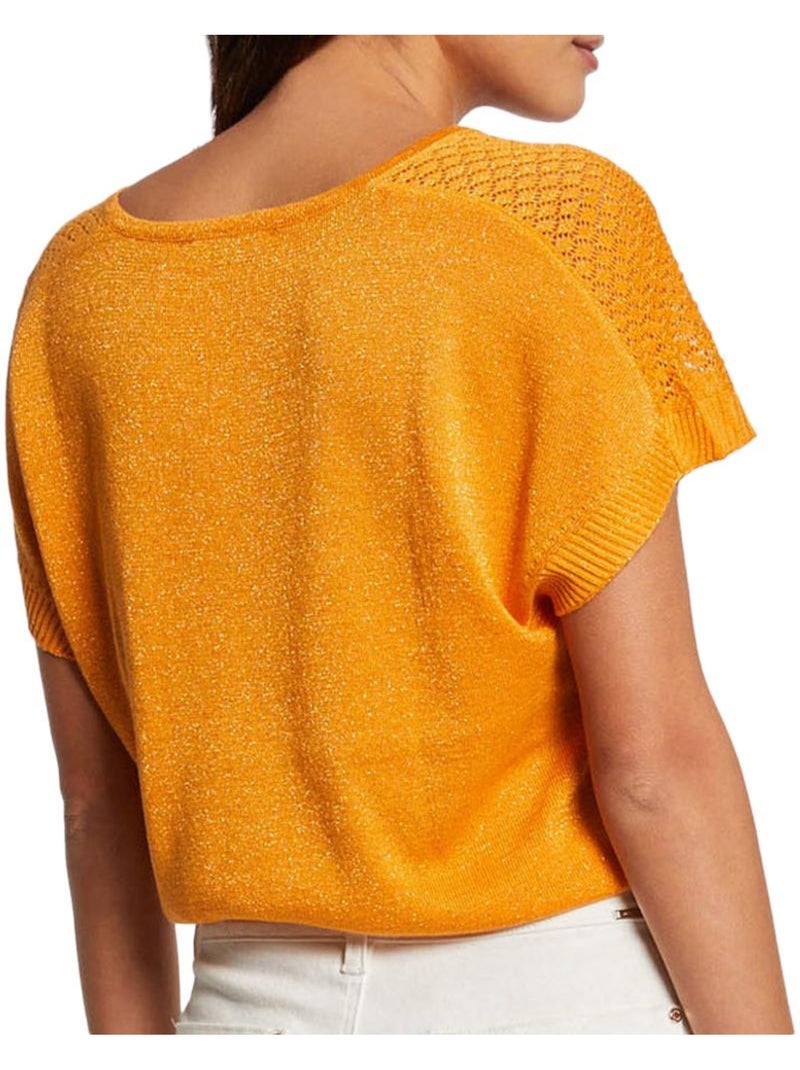 T-Shirt  Femme Morgan MFIRENZ Orange - Kiabi