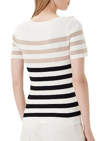 T-Shirt Femme Morgan Rayure