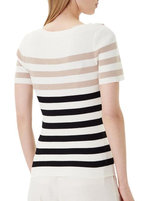 T-Shirt Femme Morgan Rayure - Kiabi T-Shirt Femme Morgan Rayure - Kiabi